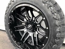 20x12J タイタン アルマダ XF OFFROAD XF222 20インチマッドタイヤホイール ATTURO TRAIL BLADE MT 285/50R20 33x12.50R20 35x12.50R20_画像6