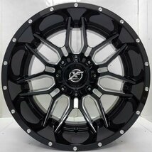 20x12J エスカレード タホ XF OFFROAD XF222 20インチマッドタイヤホイールセット NITTO TRAIL GRAPPLER MT 35x12.50R20 37x12.50R20_画像3