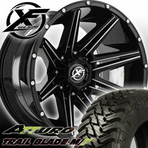 20x10J ランクル200 ランクル100 XF OFFROAD XF220 20インチマッドタイヤホイール ATTURO TRAIL BLADE MT 285/50R20 33x12.50R20 35インチ_画像1