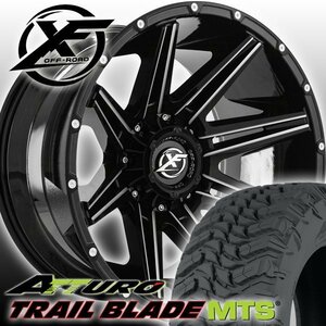 20x10J エスカレード タホ サバーバン XF OFFROAD XF220 20インチマッドタイヤホイールセット ATTURO TRAIL BLADE MTS 295/55R20 33x13.50R