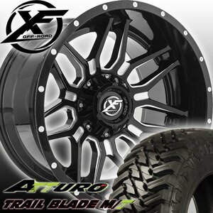 20x12J サーフ プラド タコマ XF OFFROAD XF222 20インチマッドタイヤホイール ATTURO TRAIL BLADE MT 285/50R20 33x12.50R20 35x12.50R20