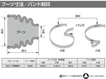 パジェロ V73W V75W V77W V78W ドライブシャフトブーツ フロント アウタ側 左右共通 片側 1個 スピージー Speasy 分割式_画像2