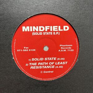 mindfield / solid state ep A.S.M. 7122 trance トランス CR-00582307