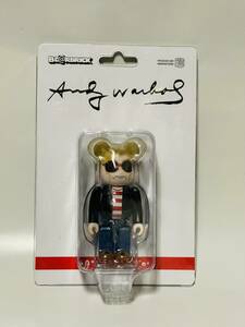 BE@RBRICK 100% アンディ・ウォーホル 60’s STYLE Ver. Andy Warhol メディコムトイ フィギュア 未開封