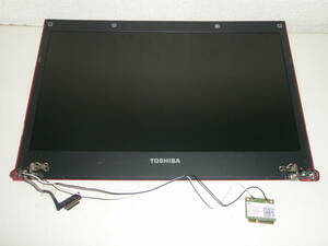 液晶パネル 無線LANカード付 東芝 R730/E 表示良好 R730/B R731/B R731/C R731/D R731/E R732/F R732/G R732/H RX3 No2