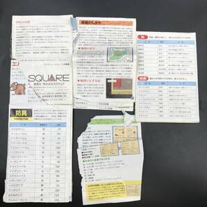 0607-04◆SFC ソフト ロマンシング サ・ガ Romancing SaGa 動作未確認 箱あり 説明書破れあり ジャンク SQUAREの画像5