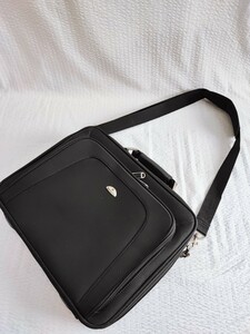 Samsonite ビジネスバッグ ショルダーバッグ ビジネスショルダーバッグ サムソナイト ブラック 手持ち ビジネス ブリーフケース(062112)