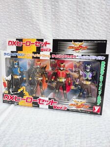 仮面ライダークウガ DXヒーローセット Ver.2 未開封 平成ライダー 石森プロ ユタカ コレクション 箱付き ハーティロビン 当時物(062217)