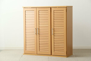  ventilation eminent louver type shoes box natural width 90cm single goods shoe rack entranceway storage 