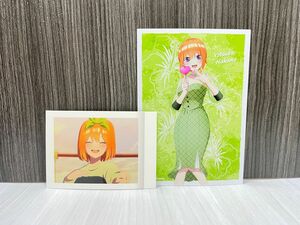 五等分の花嫁 中野四葉 ブロマイド 特典 ポストカード チェキ風カード