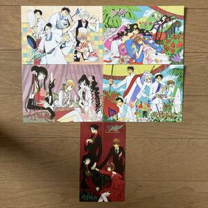 【美品】ツバサ xxxHOLiC ポストカード4枚 しおり2枚 ツバサクロニクル ホリック カレンダー CLAMP 送料185円