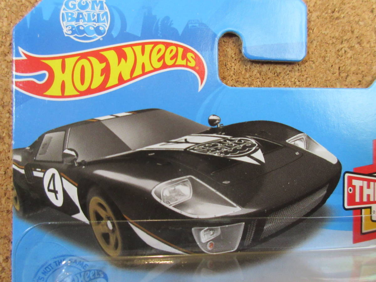 Hot Wheels Ford GT-40 Then and Now 1/10 USカード フォード GT-40