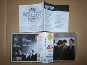 CD The Kinks「KINDA KINKS +11」国内盤 VICP-60222 盤・2種のブックレット(英文オリジナル、解説・歌詞・対訳で構成の日本語)とも綺麗 