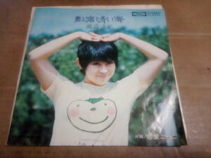  Okazaki Yuki .... blue sea EP record 