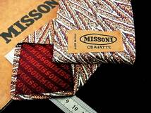 ○E2377N●USED並●ミッソーニ【ＭＩＳＳＯＮＩ】ネクタイ_画像1