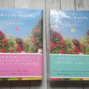 小説 キャンディ・キャンディ FINAL Story 上下巻2冊セット 上巻下巻とも初版第1刷発行＋帯付き 名木田恵子 キャンディキャンディの画像1