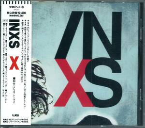 INXS / X WMC5-210 国内盤 CD インエクセス / X MICHAEL HUTCHENCE 4枚同梱発送可能