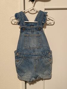 GAP babyGAP サロペット オーバーオール ジャンパースカート　デニム　ボトムス　ショートパンツ　