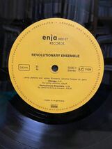 Org! 独盤 Revolutionary Ensemble / Revolutionary Ensemble / Enja Records enja 3003_画像6