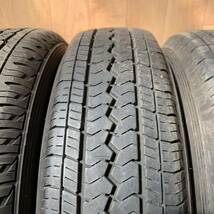 バリ山 145/80R12 80/78N LT 夏タイヤ TOPY 12×4B 100/110/114.3 マルチ スチールホイール 4本 エブリィ/スクラム/クリッパー 軽トラ/バン_画像5