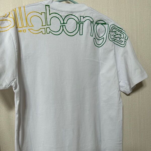 billabong ビラボン ティシャツ 半袖 メンズ Mサイズ 白