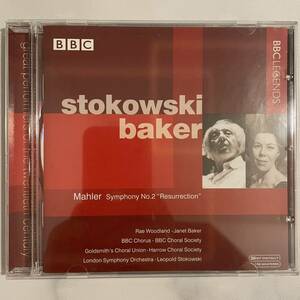 ストコフスキー＆ロンドン交響楽団、ベイカー／マーラー交響曲２番　ＢＢＣレジェンド