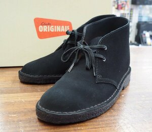 美品 Clarks ORIGINALS デザートブーツ WOMEN 18314993576 UK 5 1/2 22.5㎝ ブラック スエード