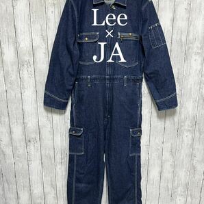 美品！Lee×JA ストレッチデニムオールインワン！つなぎ