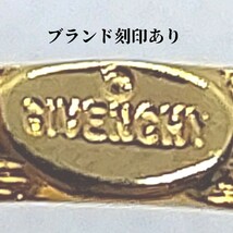 ジバンシー　GIVENCHY　ラインストーン　ブローチ　ゴールドカラー_画像6