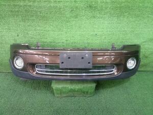 BMW ミニ ABA-MF16 フロントバンパー ASSY 50 メイフェア N12B16A A88 H21年 茶 ブラウン