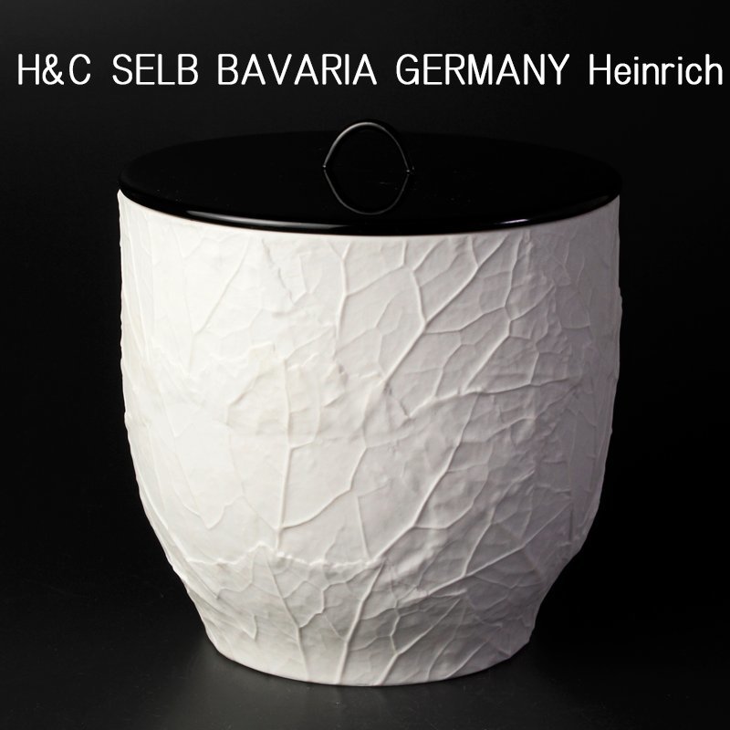 古美味】h&C SELB BAVARIA GERMANY Heinrich 白磁水指茶道具保証品4wGT