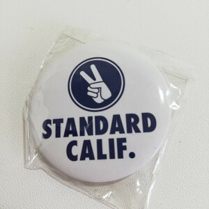 STANDARD CALIF. 缶バッジ 未使用品 