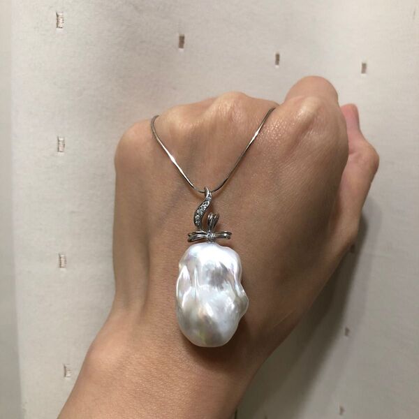 淡水パール 真珠 ネックレス ペンダント