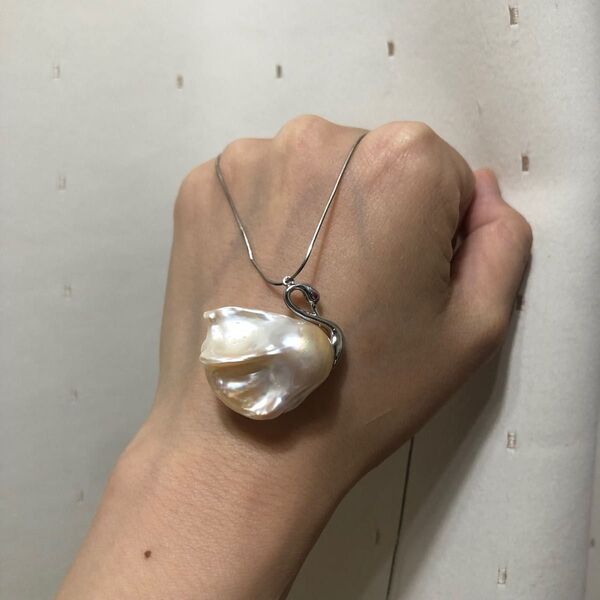 淡水パール 真珠 ネックレス ペンダント