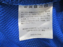 北海道日本ハムファイターズ　中島卓也　９　Tシャツ　ブルー・イエロープリント　Ｆ_画像10