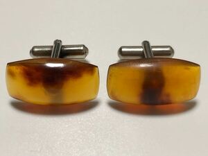 book@ tortoise shell square cuffs [ with defect ][ inspection / tortoise shell ]