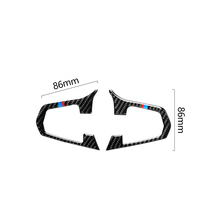 BMW　5シリーズ　G30/G38　カーボン製　ステアリング　スイッチカバー　左右2点セット　3色タイプ　送料無料_画像5