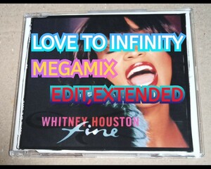 WHITNEY HOUSTON / FINE LOVE TO INFINITY MEGAMIX(EDIT,EXTENDED) сбор ho i Tony *hyu- камень 