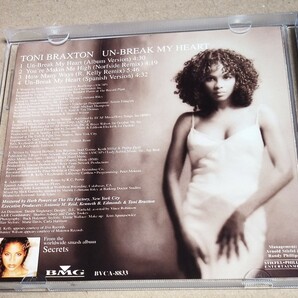 Toni Braxton Un-Break My Heart トニ・ブラクストン 日本盤シングルの画像2
