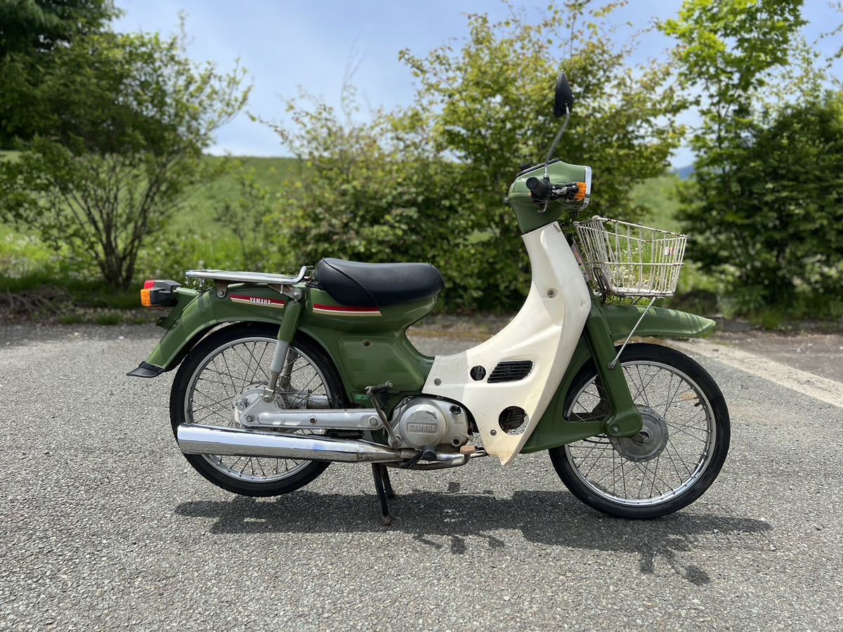 □YAMAHA TOWN MATE 22F ヤマハ タウンメイト 50cc グリーン 19933km