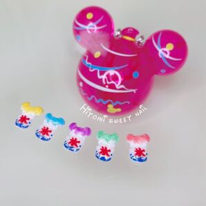3D ミッキーかき氷ネイルパーツオーダー専用ページ