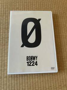 BOOWY 1224 解散宣言ライブ　DVD