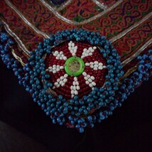 アンティーク　刺繍布　(62)　アフガニスタン　民族　装飾品　ハンドメイド_画像5