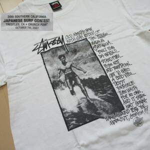 ★即決送込★希少非売品 M STUSSY ステューシー 2007 20th オールド T-shirt Tee Tシャツ 半袖 old oldstussy l xl 白 ニュービンテージ