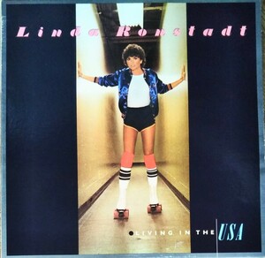 LINDA RONSTADT LIVING IN THE USA US盤TML刻印あり リンダ・ロンシュタット ミス・アメリカ ダブルジャケット オリジナルスリーブ 1978 LP