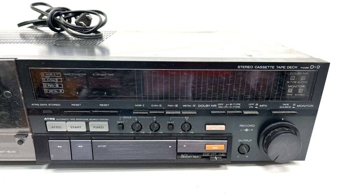 ☆ Lo-D ローディー D-9 カセットデッキ ステレオ STEREO CASSETTE