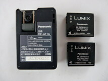 ★LUMIX 充電器 DE-A11 バッテリーパック DMW-BCC12 ２個 中古品★_画像5