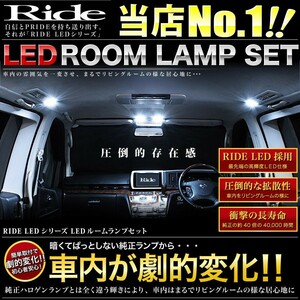 プレマシー ルームランプ LED RIDE 36発 4点 CR系 [H17.2-H22.6]