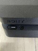 PlayStation 4 本体 CUH-2000A ジェット・ブラック SONY ソニー PS4 通電確認_画像2