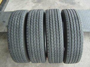 ◎T498 195/80R15 107/105L LT 4本 2018年製 ヨコハマ iG91 中古スタッドレスタイヤ 18年製 アイスガード★富山市★